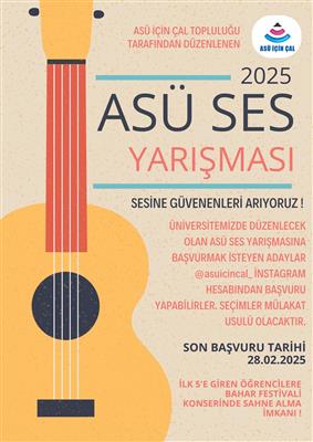 2025 ASÜ Ses Yarışması 